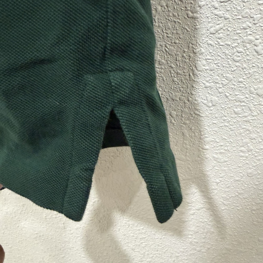 Polo Ralph Lauren Polo Custom Slim Fit Dark Green Polo Button Up Mens Size Large - Picture 6 of 8